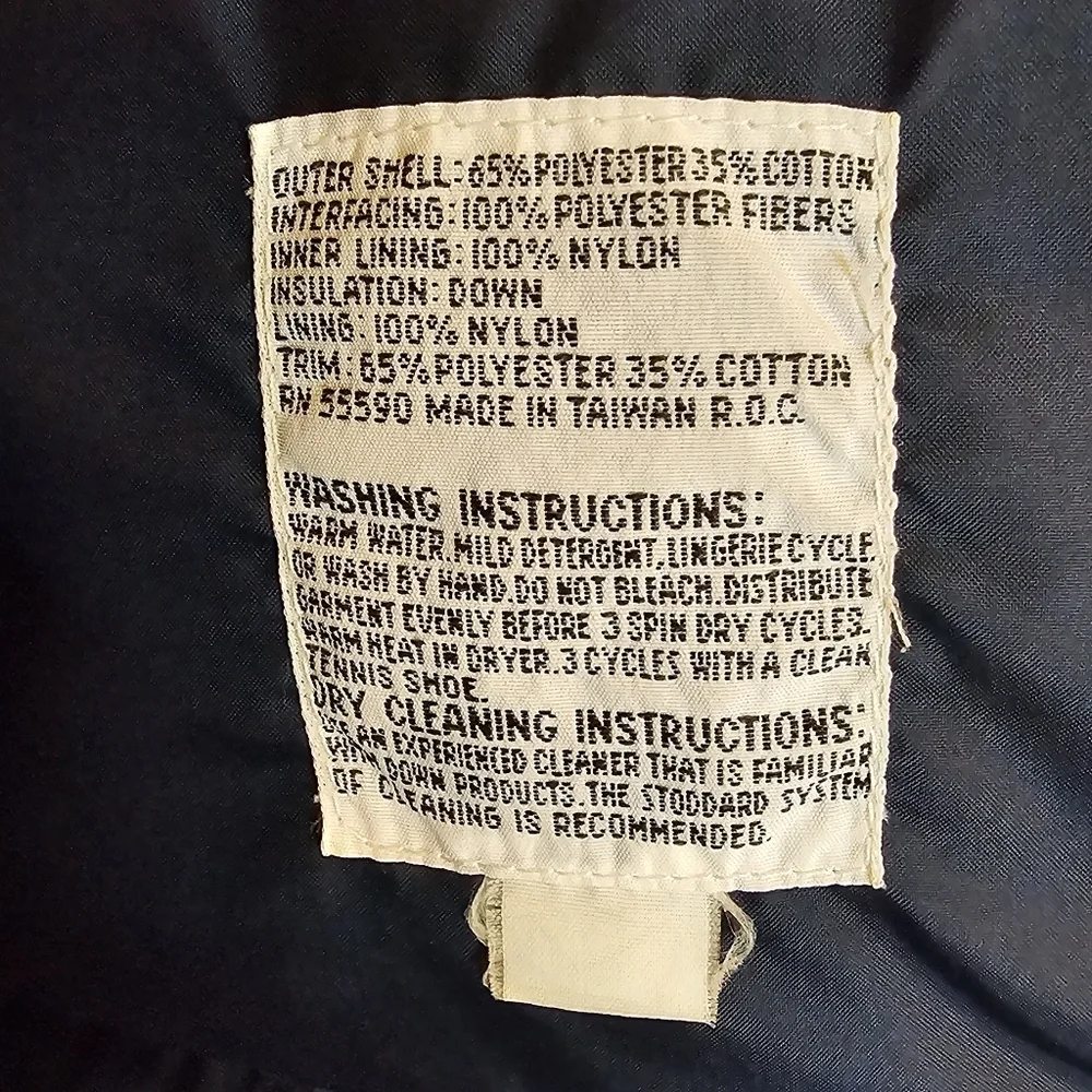 Vintage Outdoor Adventures Down-filled Puffer Parka Jacket